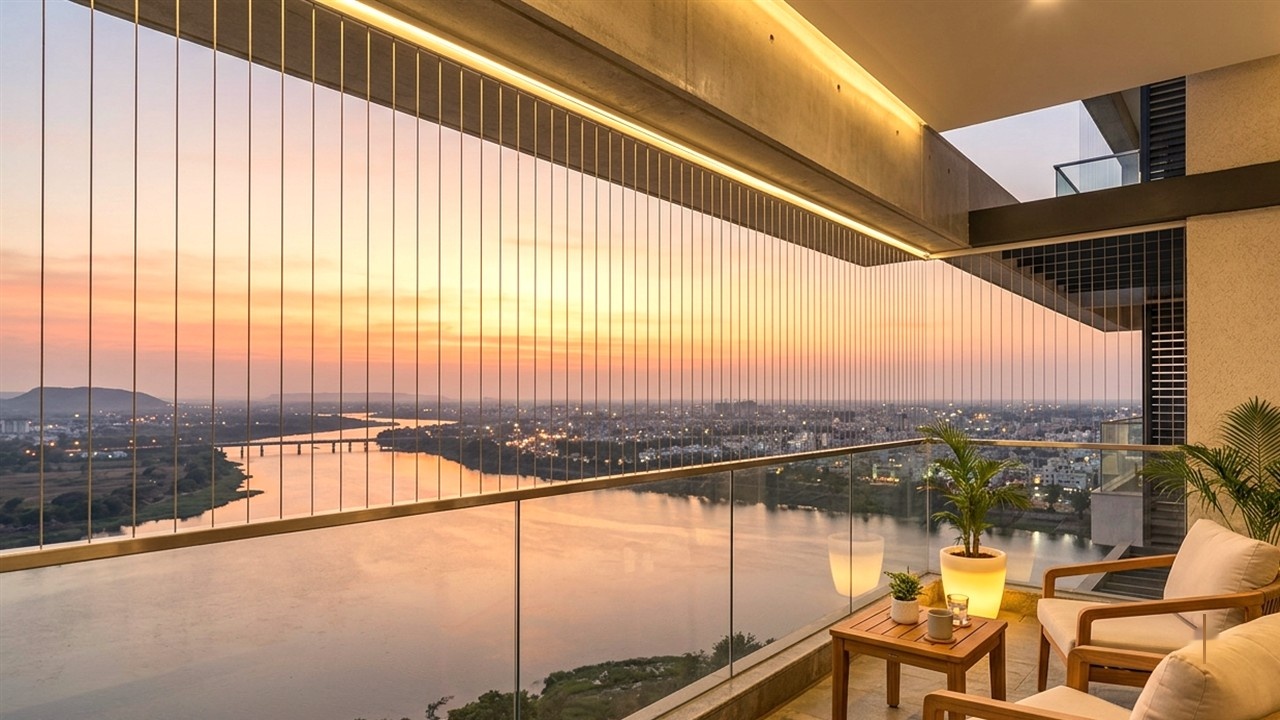 Illustrative layout concept - Penna Riverfront Enclave, Magunta Layout, Nellore