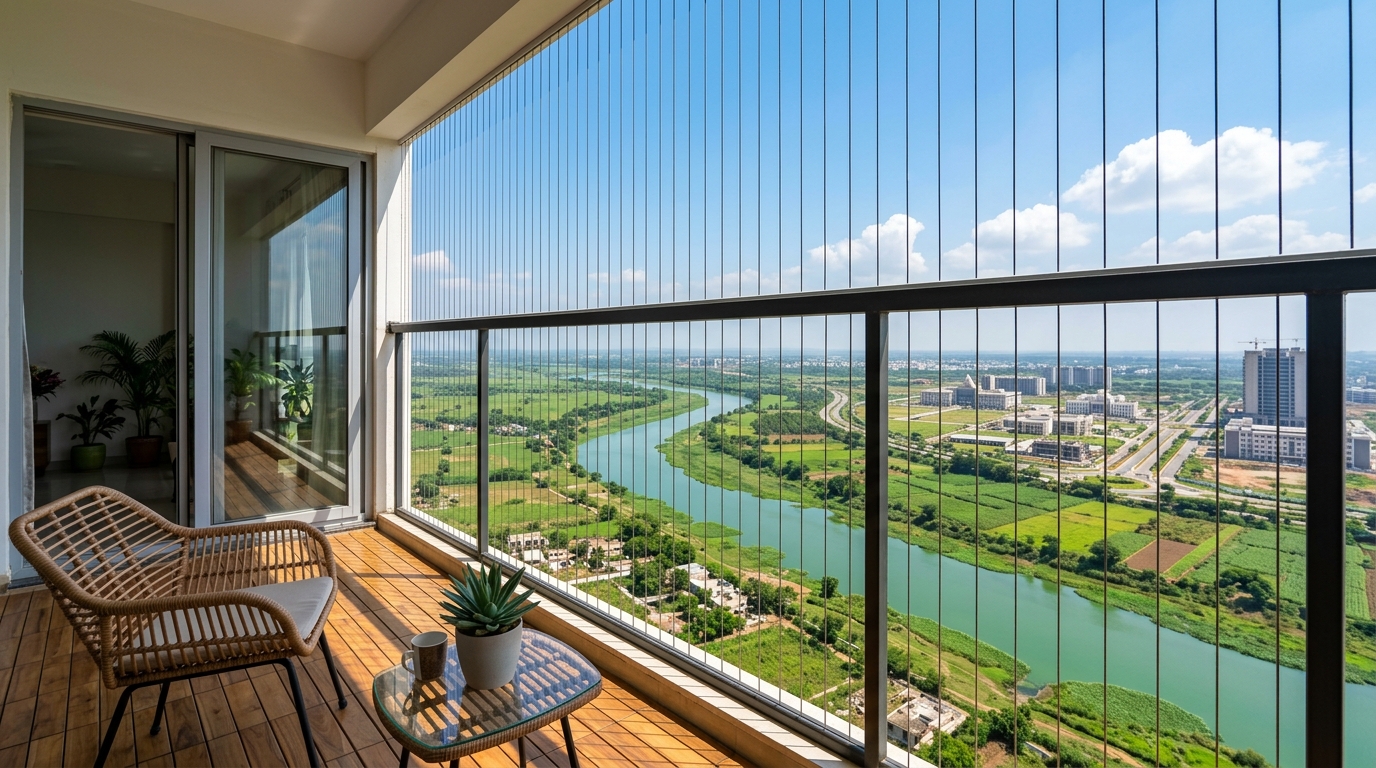 Illustrative layout concept - HappyNest High-Rise, Amaravati Capital Corridor