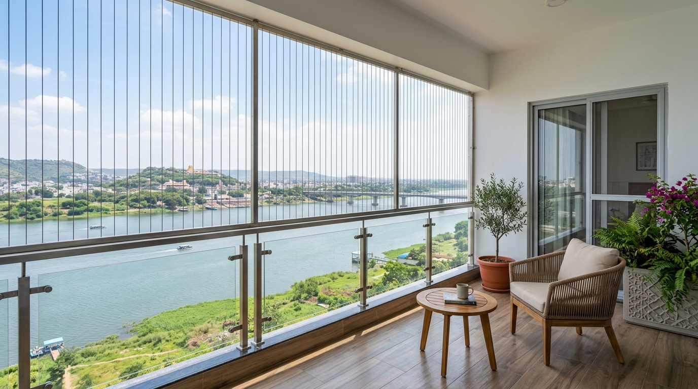 Illustrative layout concept - Riverfront Residency, Tadepalli, Vijayawada