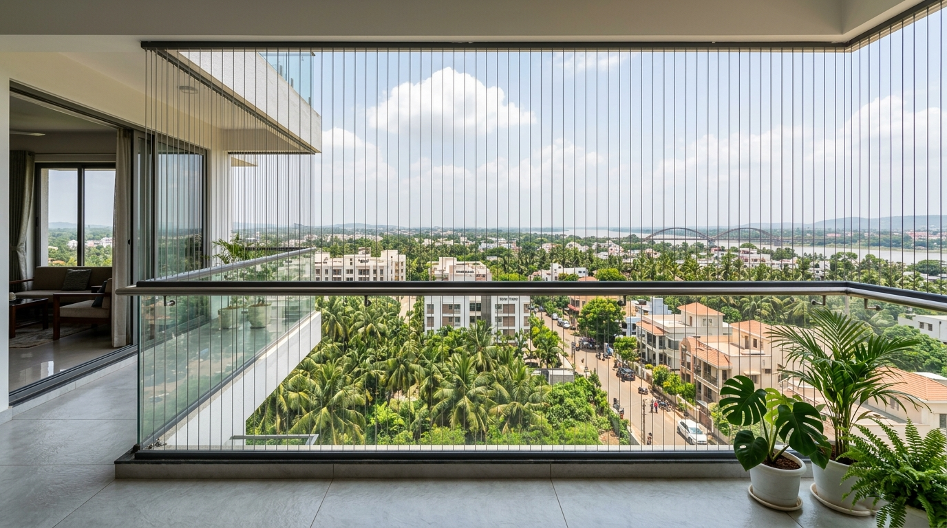 Godavari Riverfront Enclave Balcony Design Concept