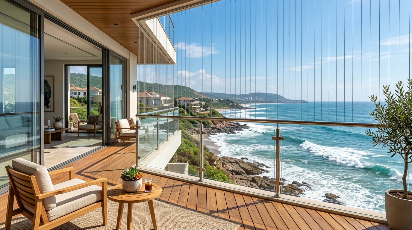 Sanskriti Bayfront Balcony Design Concept